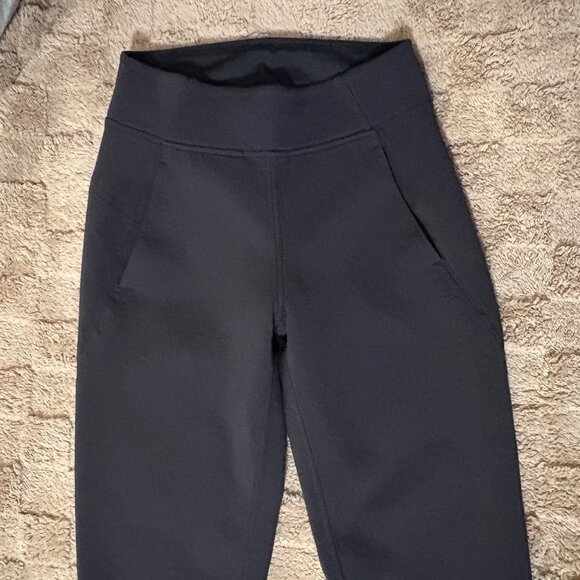 EXCELLENT Lululemon Adapted State High-Rise Jogger 28" Black Athletic Pants 2 - Picture 3 of 9